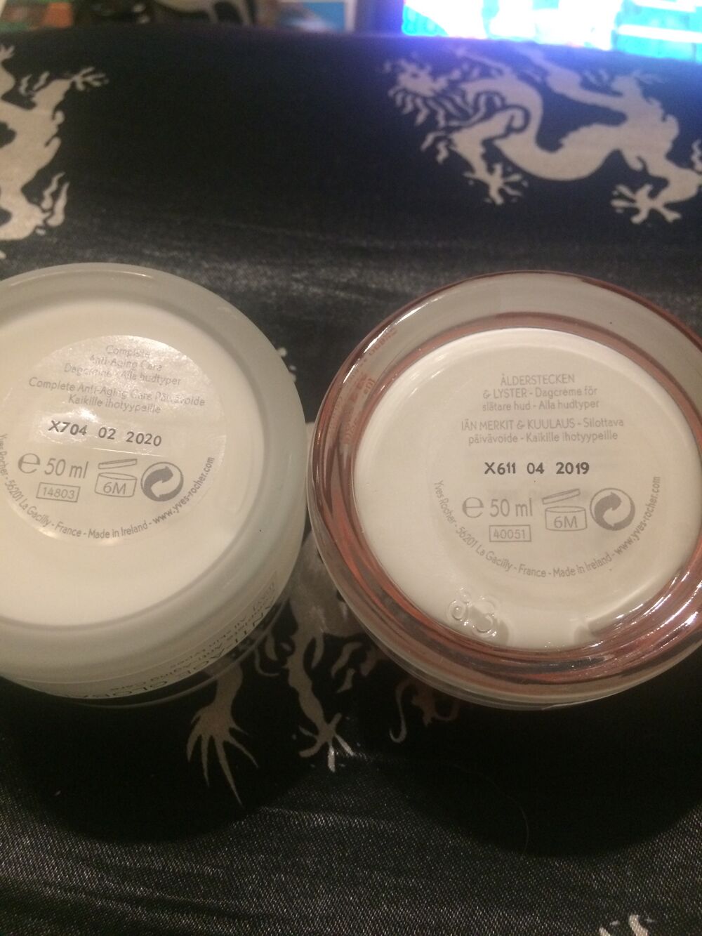 lot anti &acirc;ge et s&eacute;rum v&eacute;g&eacute;tal 