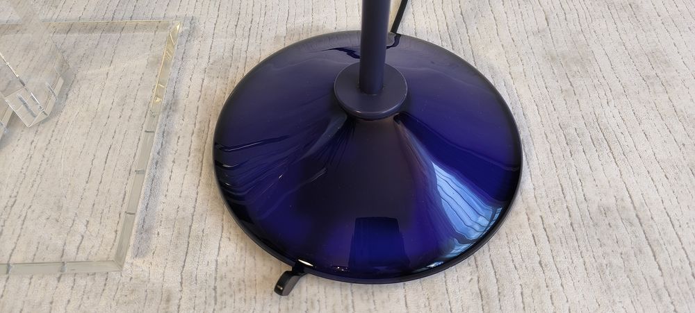 ARTELUCE Jill A380 - Magnifique lampadaire bleu Klein 1970'S Dcoration