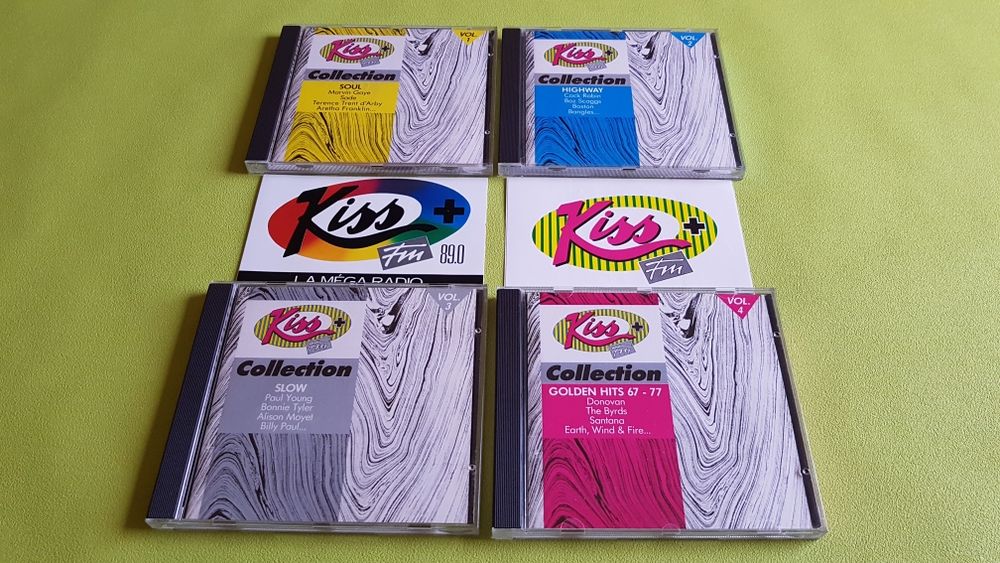 KISS FM VOL.1.2.3.4 CD et vinyles