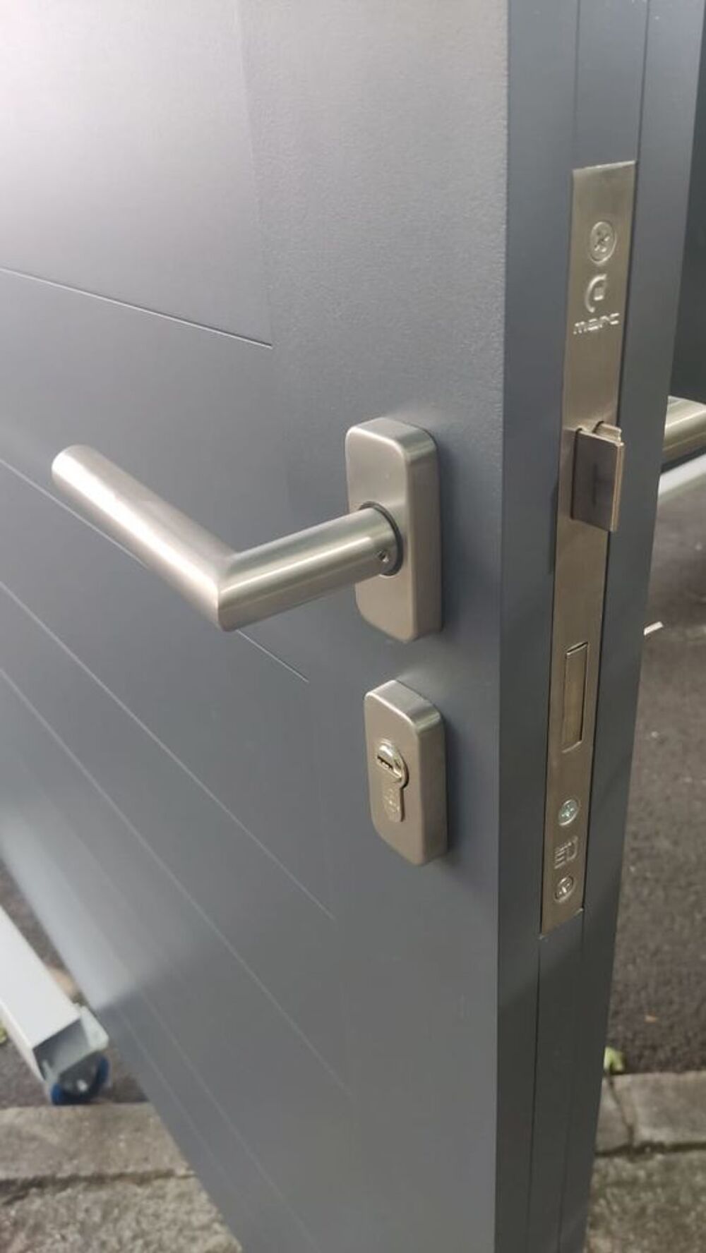 Portail aluminium Bricolage