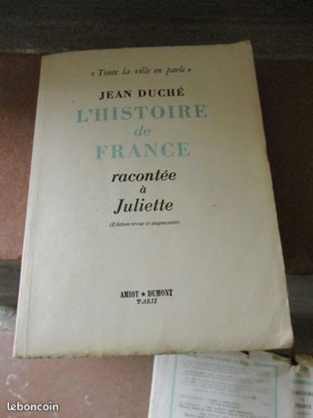 Histoire de France de Jean Duche 