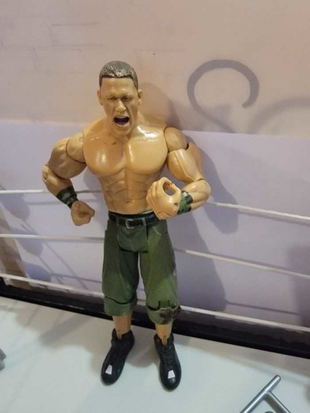 WWE Ensemble Ar&egrave;ne catcheurs RAW avec accessoires Jeux / jouets