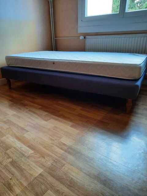 Lit : Sommier + Matelas - 90 x 190 Aix-les-Bains (73)