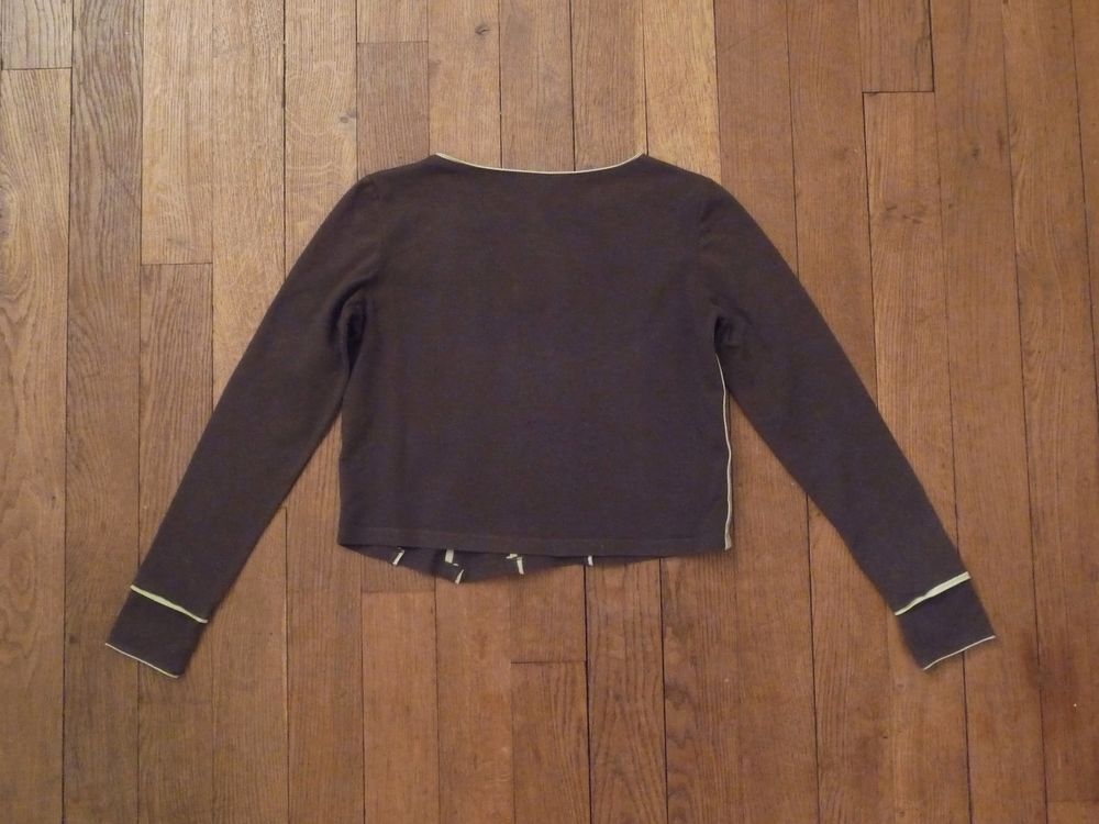 Top/ Tee Shirt Kaki &agrave; Manches Longues- Taille 36- Solola Vêtements