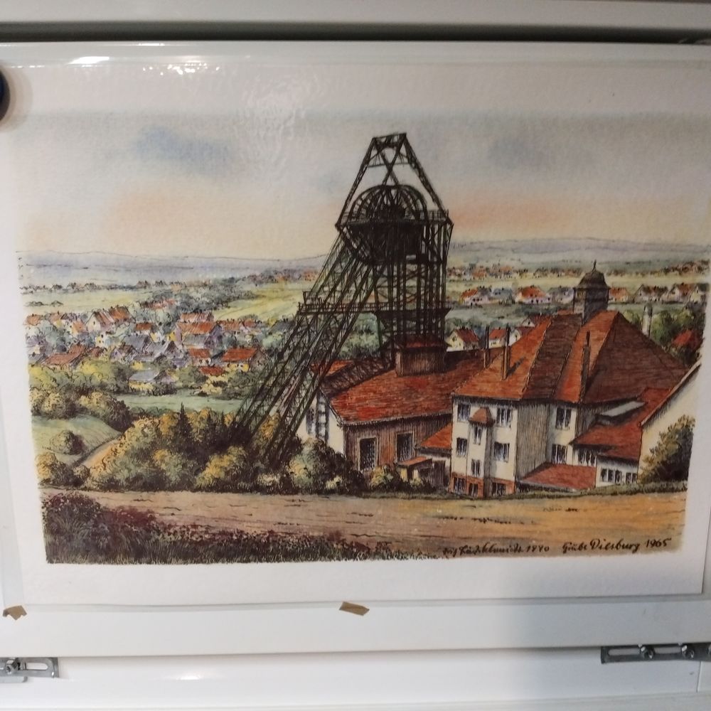 aquarelle oeuvre de fritz Ludwig Schmidt 