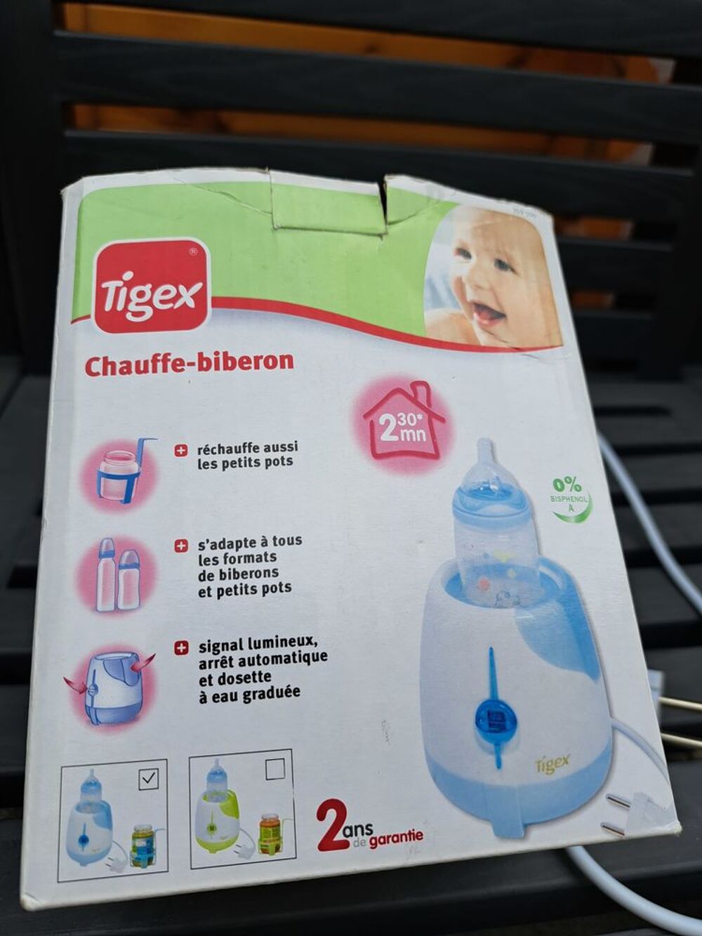 chauffe biberon et petit pot Puriculture