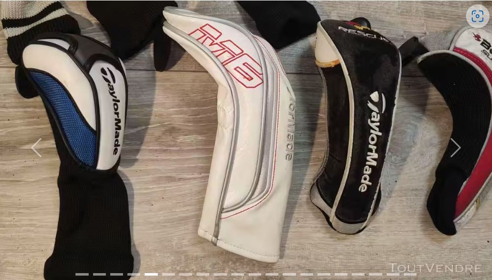 Couvres Bois &amp; Couvres Hybrides de Golf Taylormade, Titleist Sports