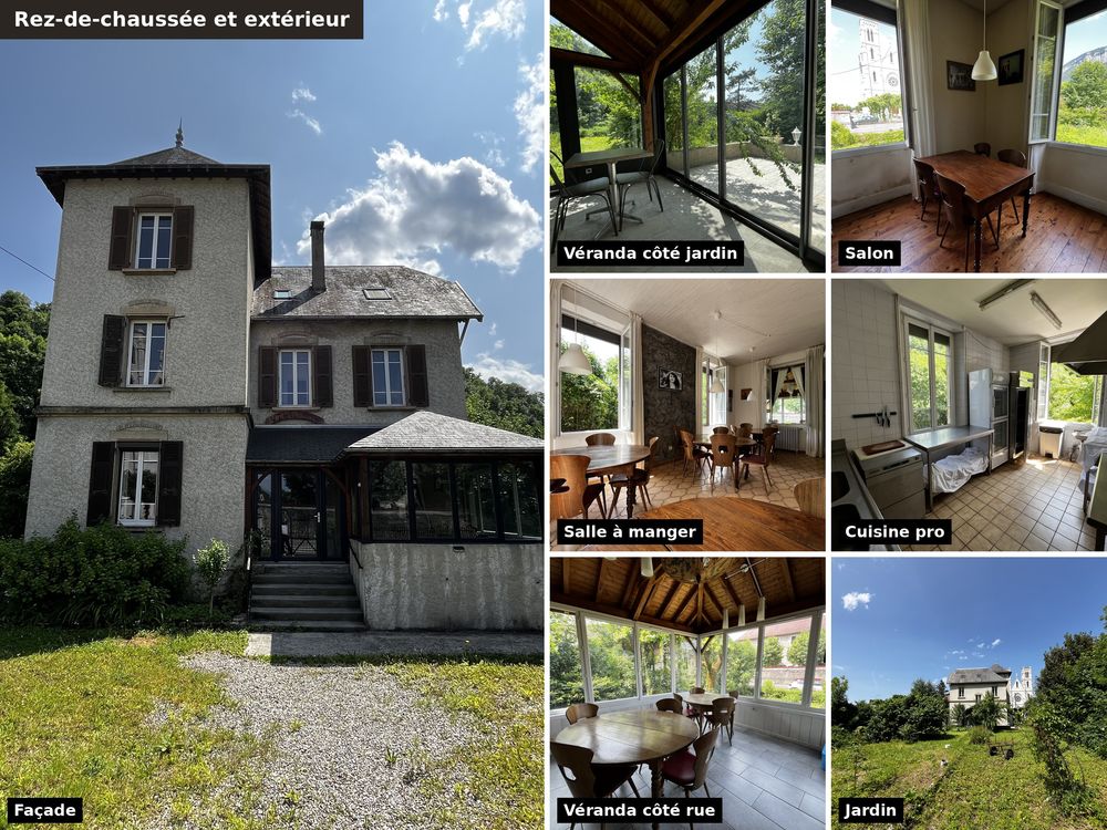Vente Maison Maison bourgeoise avec tour, 158 m² + vérandas, jardin plein Saint-laurent-du-pont