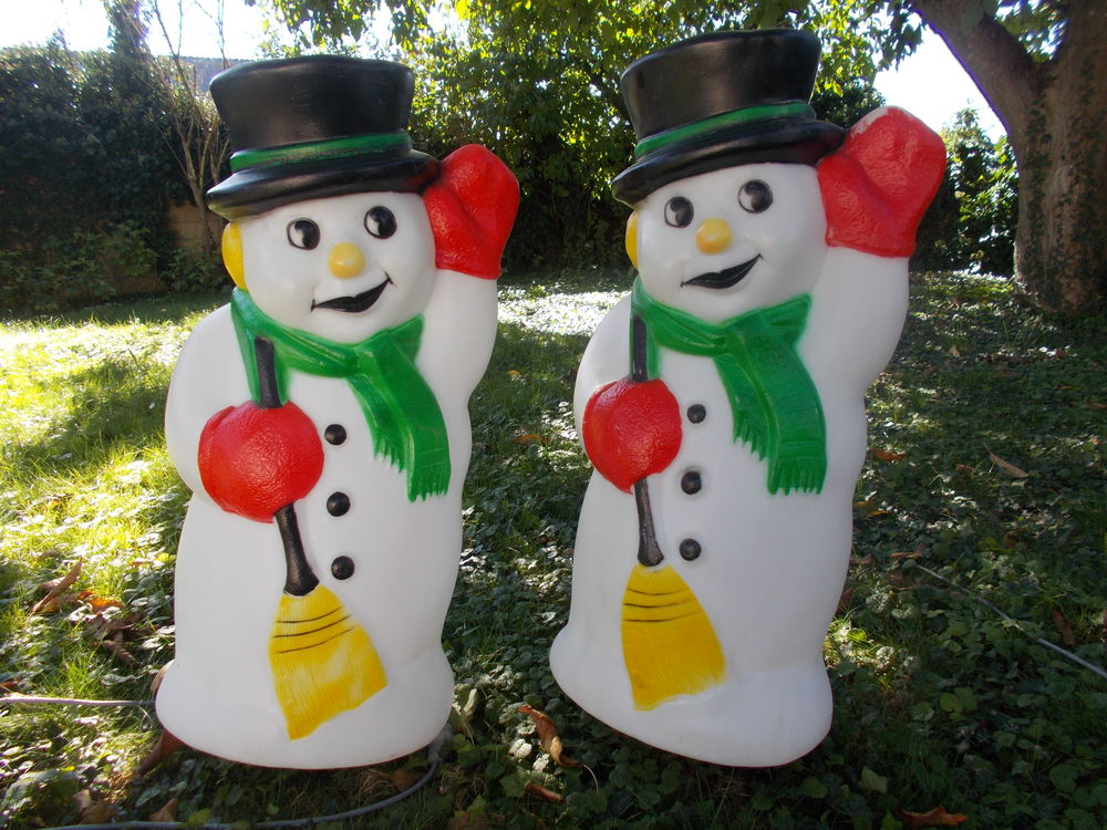 BONHOMMES DE NEIGE LUMINEUX Décoration