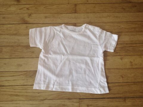 LG 103 (124) - 6 mois - Tee-shirt blanc 1 Paris 13 (75)