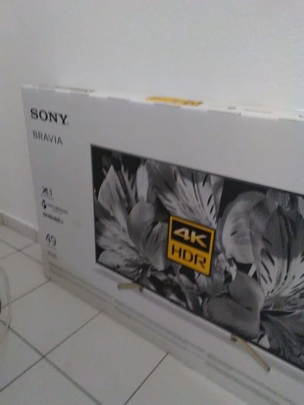 Tv Sony 4K 123cm Photos/Video/TV