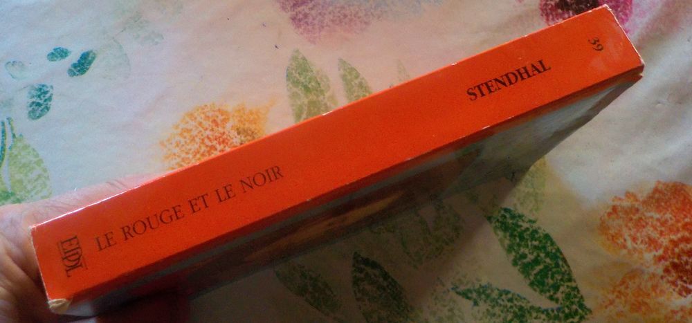 LE ROUGE ET LE NOIR de STENDHAL Ed. EDDL Livres et BD