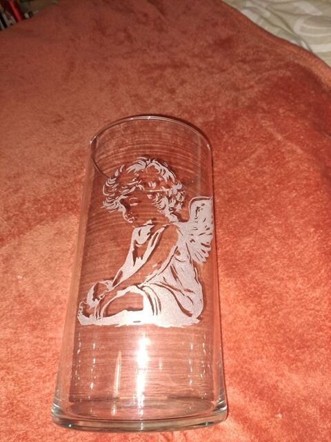 Vase d artisanat unique- gravure fait main-Neuf- 35 Gardanne (13)