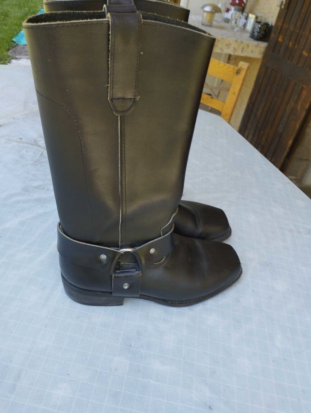 bottes tout cuir camargues Chaussures