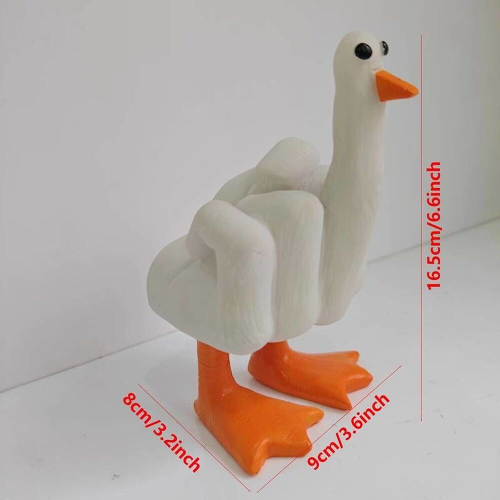Statue Duck you Dcoration