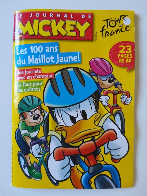 Collector le journal de Mickey  Spcial Tour de France 4 Saint-Bonnet-les-Oules (42)