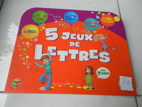 5 jeux de lettres 10 Annecy (74)