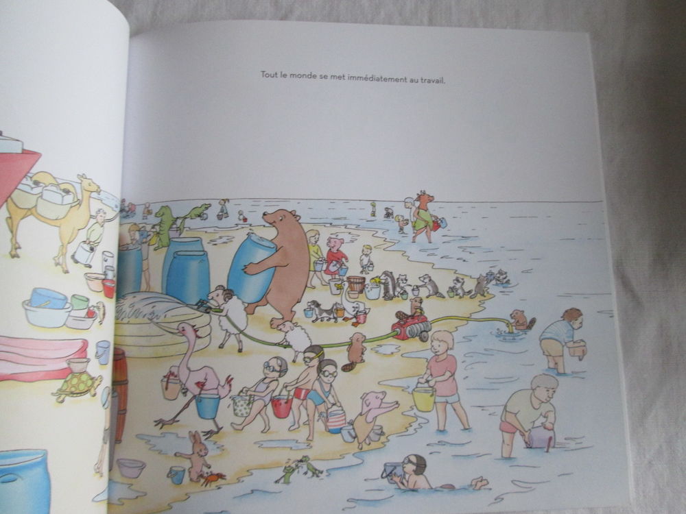 Livre illustr&eacute; enfant - Qu'y a-t'il sous la mer de Maud Sene Livres et BD