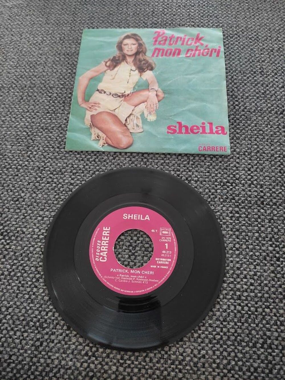 M (156) - Sheila - Patrick mon ch&eacute;ri CD et vinyles