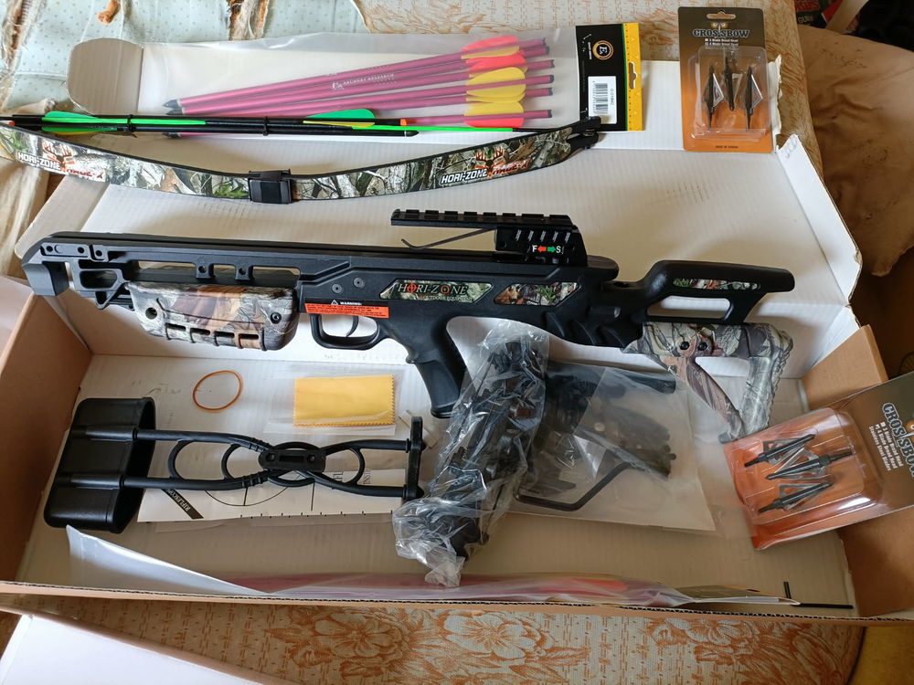 Arbal&egrave;te avec lunette de vis&eacute;e Sports