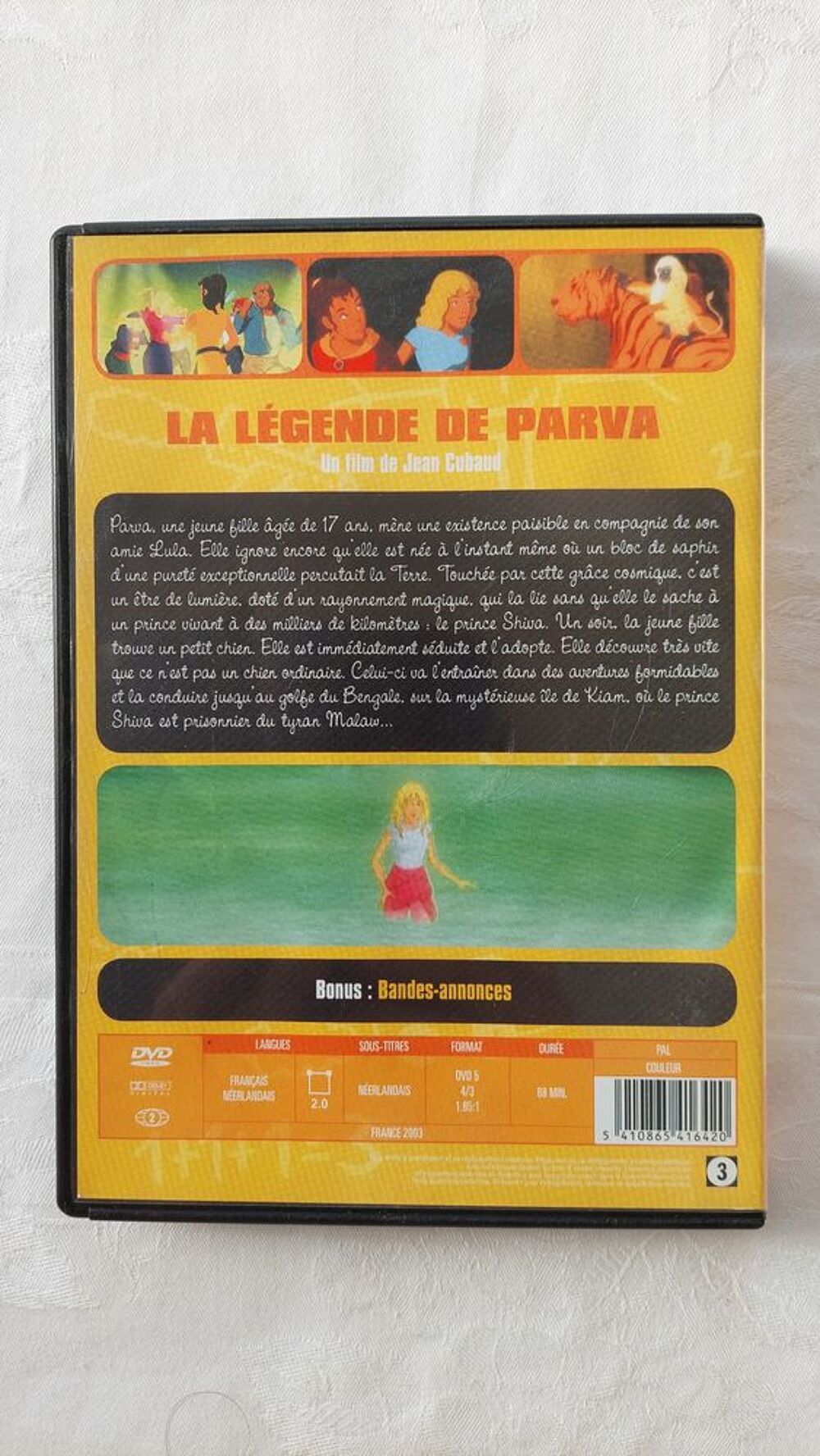 LA L&eacute;gende DE PARVA en DVD DVD et blu-ray