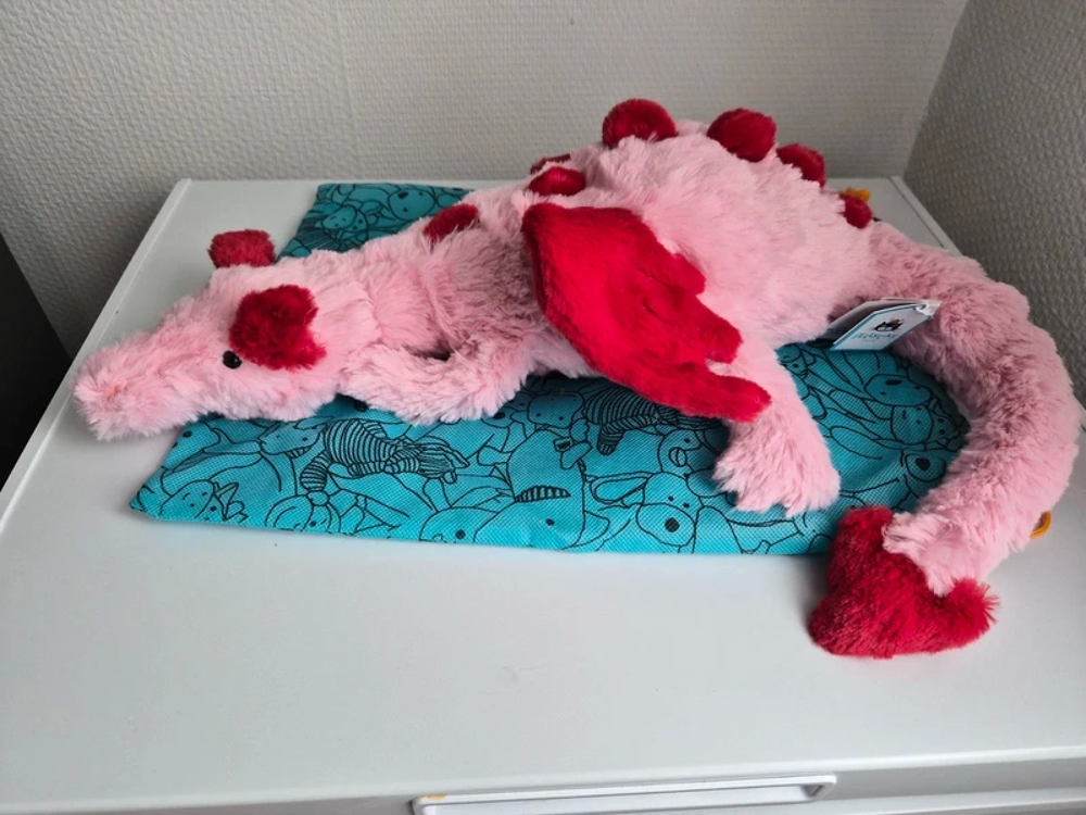 Peluche Jellycat Dragon Heart . Authentique
Jeux / jouets