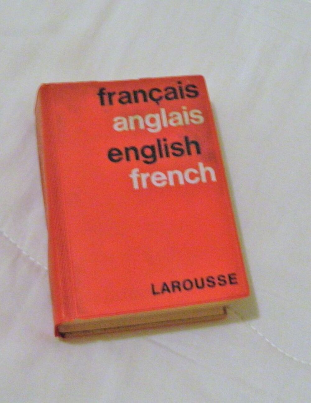 Dictionnaire fran&ccedil;ais anglais Livres et BD