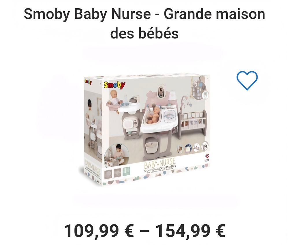 Snoby Baby nurse Jeux / jouets