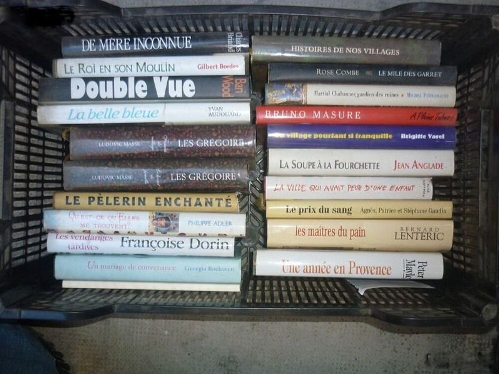 Stock de livres pour le prix d'un. Livres et BD