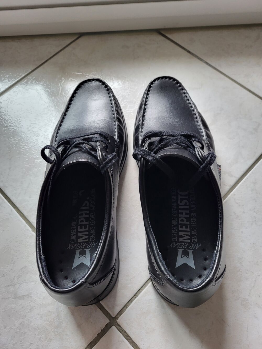 Chaussures en cuir homme marque M&eacute;phisto Chaussures