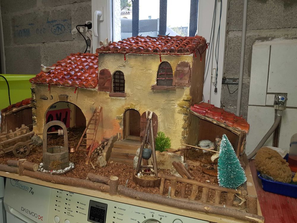 cr&egrave;che proven&ccedil;ale Décoration