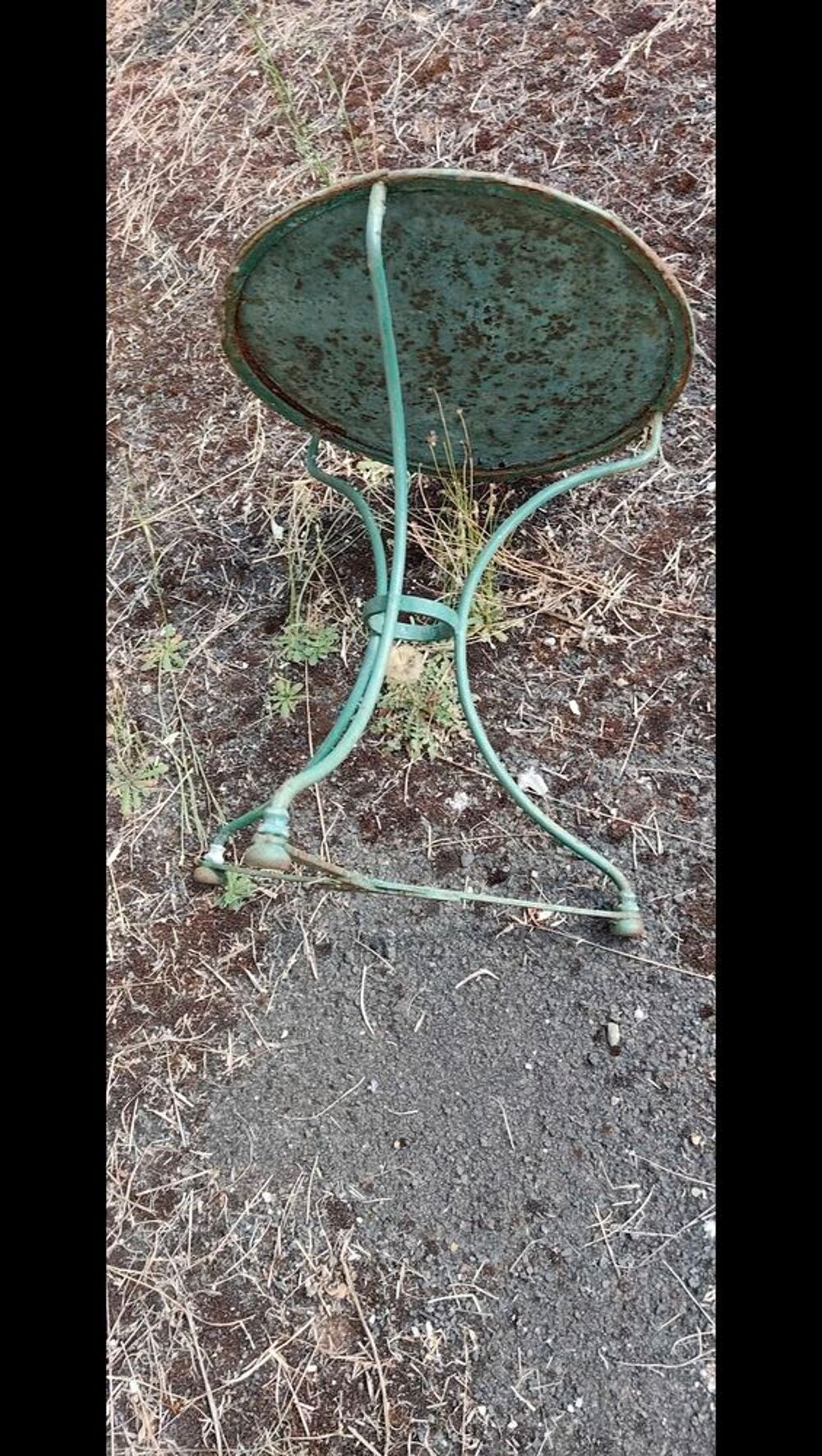 TABLE FER FORGE. Jardin