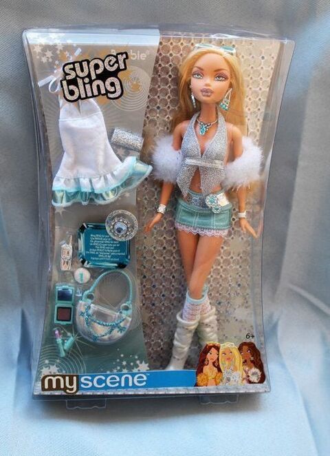 Poupe - My Scene Super Bling Barbie - Poupe De Collection  100 Chevigny-Saint-Sauveur (21)