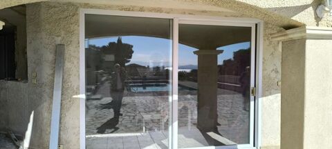 baie vitr�e coulissante 1 vantail Hauteur 235 longueur 300 b 450 Carry-le-Rouet (13)