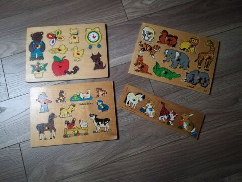 Puzzle à Encastrements, Bébés Animaux 10 Barentin (76)