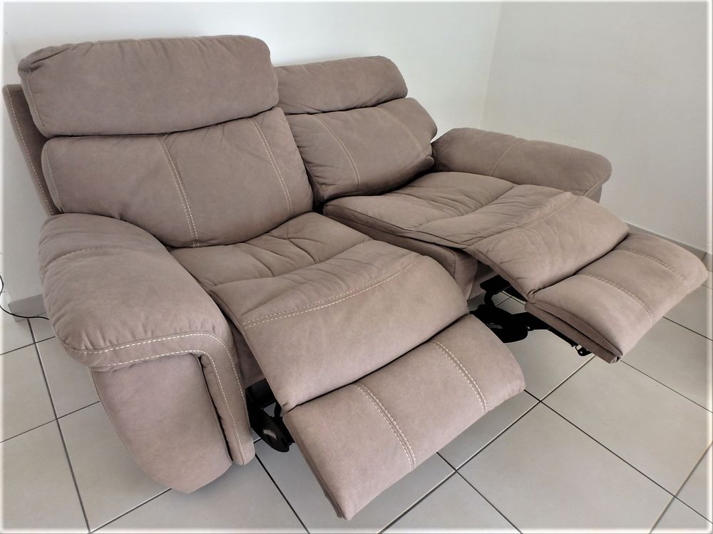 CANAPE MOBILIER DE FRANCE. 2 RELAX ELECTRIQUE Meubles