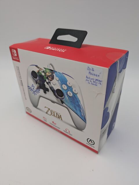 Accessoire Nintendo Switch Manette Filaire Optimisée Zelda 30 Vulbens (74)