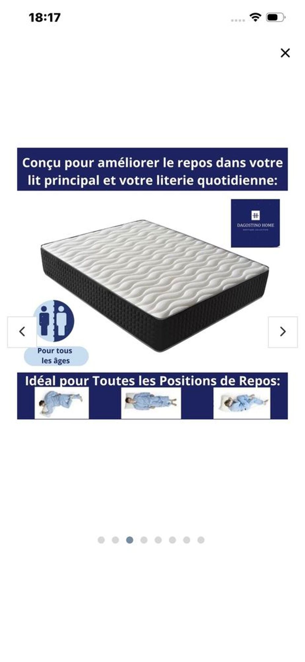 matelas Mobilier enfants