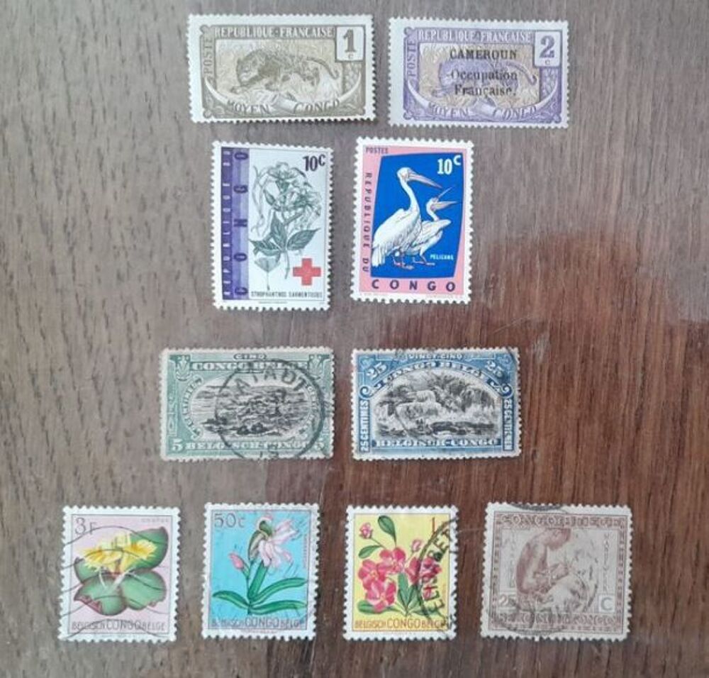 TIMBRES d'AFRIQUE (39 PAYS) 