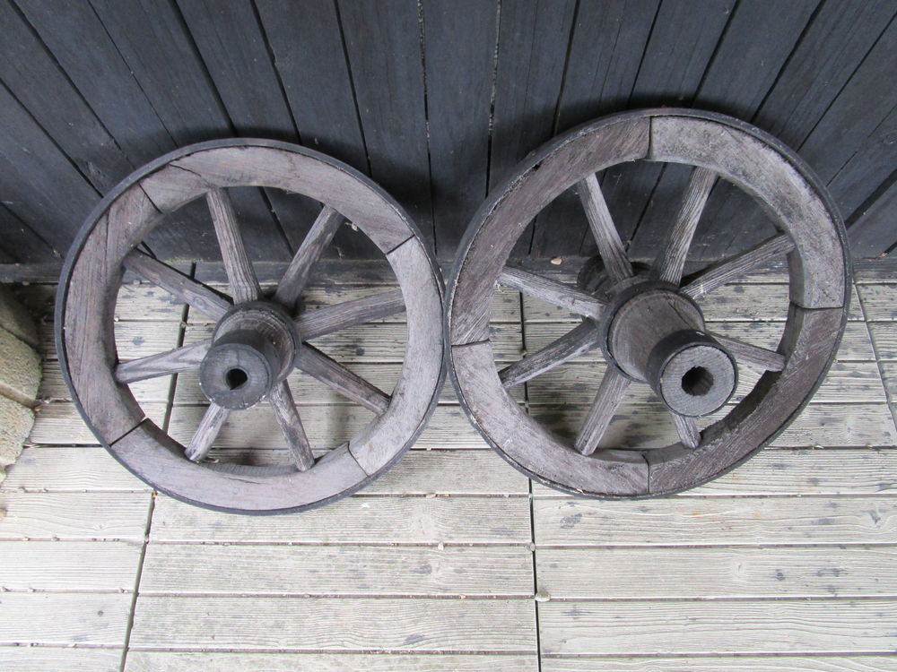 Roues bois brouettes Bricolage