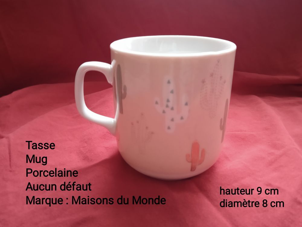 Tasse mug Porcelaine Maisons du Monde Cuisine
