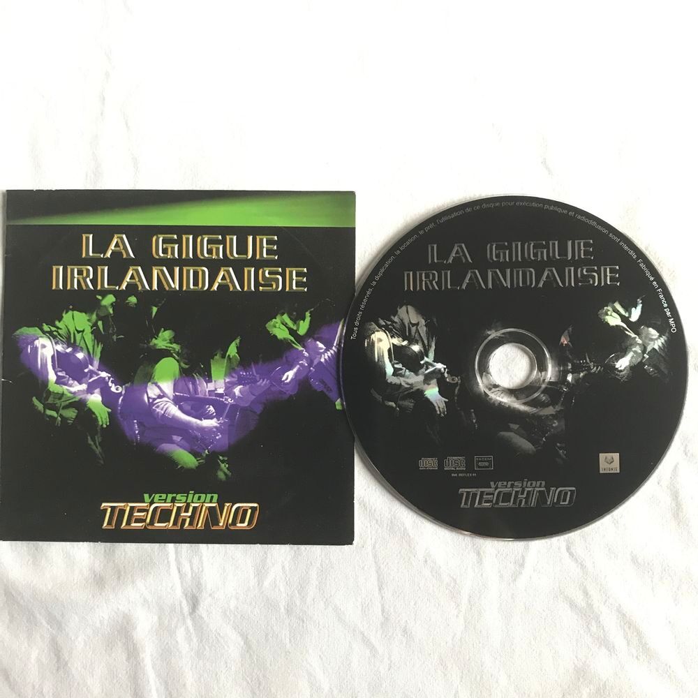 CD La Gigue Irlandaise Stephan Bohemian Objet Pub Infonie CD et vinyles