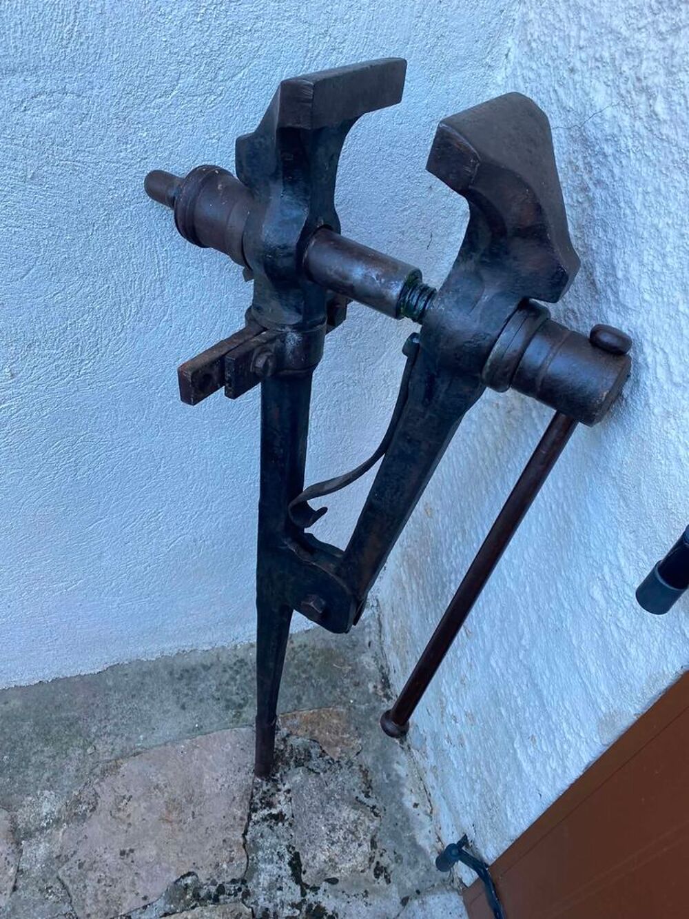 Etau lourd de forgeron/ 50 kg/ 120 cm Bricolage