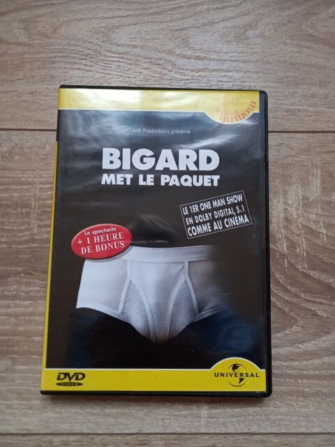 Dvd Jean-Marie Bigard  Bigard met le paquet  Villiers (86)