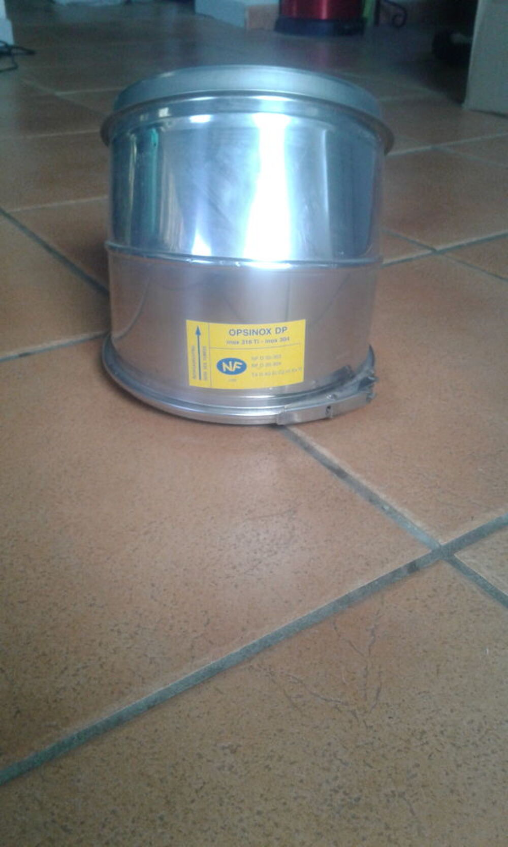 Coude isol&eacute; inox 316/inox 304 opsinox Bricolage
