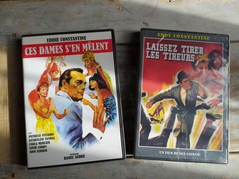 2 DVD Eddie Constantine Ces dames s'en Mêlent, Laissez Tirer 24 Loches (37)
