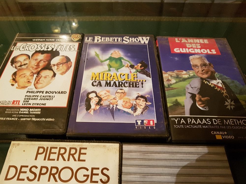Lot de 6 cassettes d'humoristes Audio et hifi