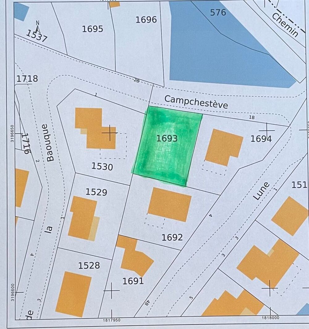 Vente Terrain terrain Collias 400 m2 Collias