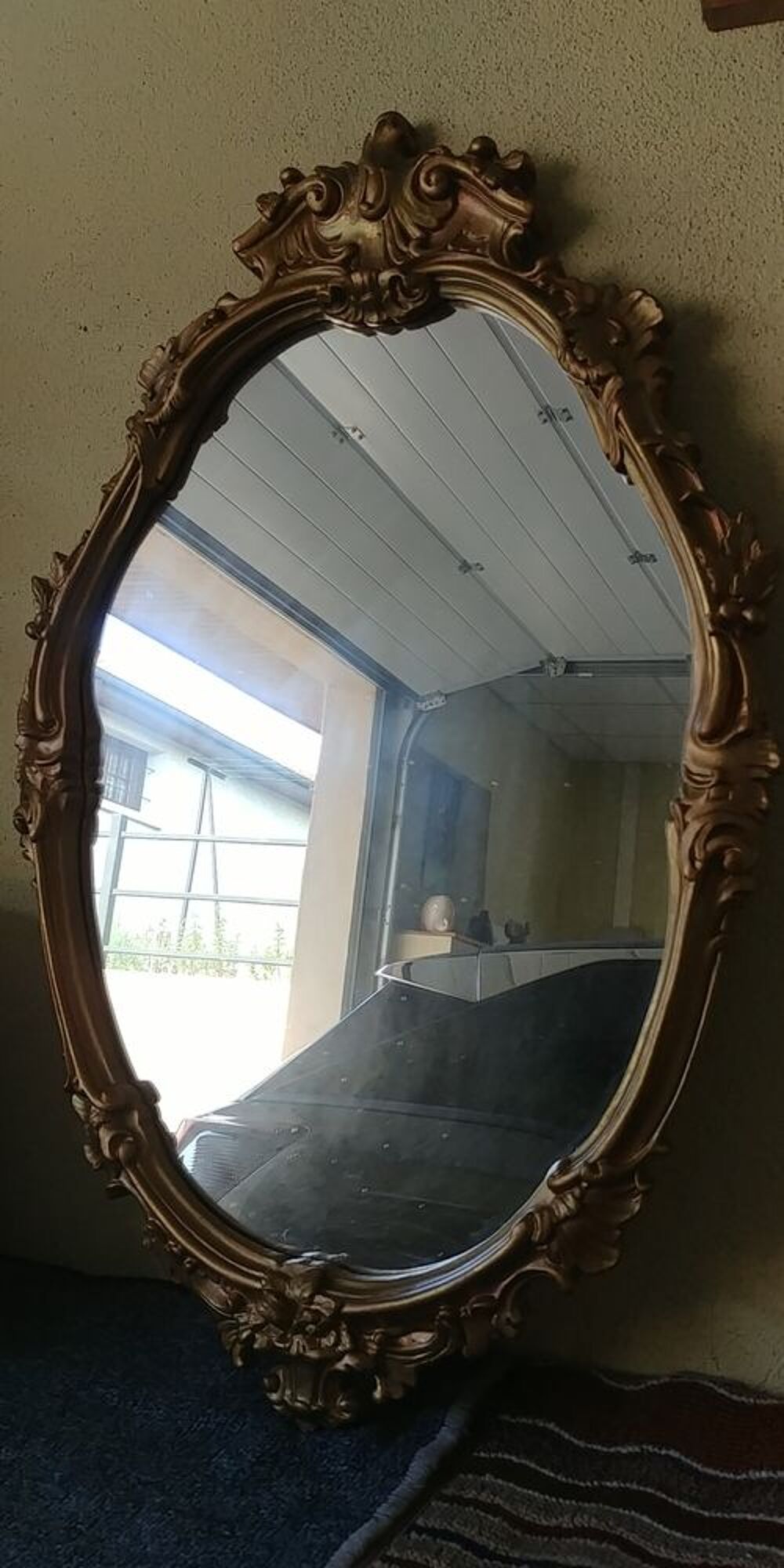 MIROIR ANCIEN ANNEE 50 Décoration