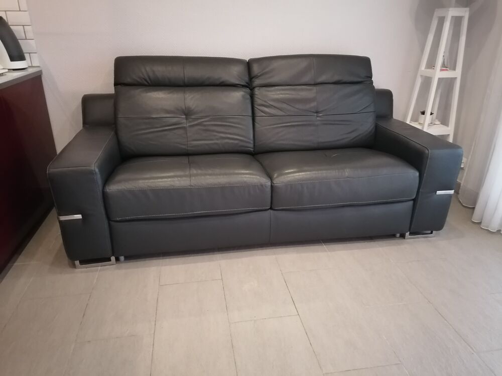 Canap&eacute; cuir convertible 3 places Meubles